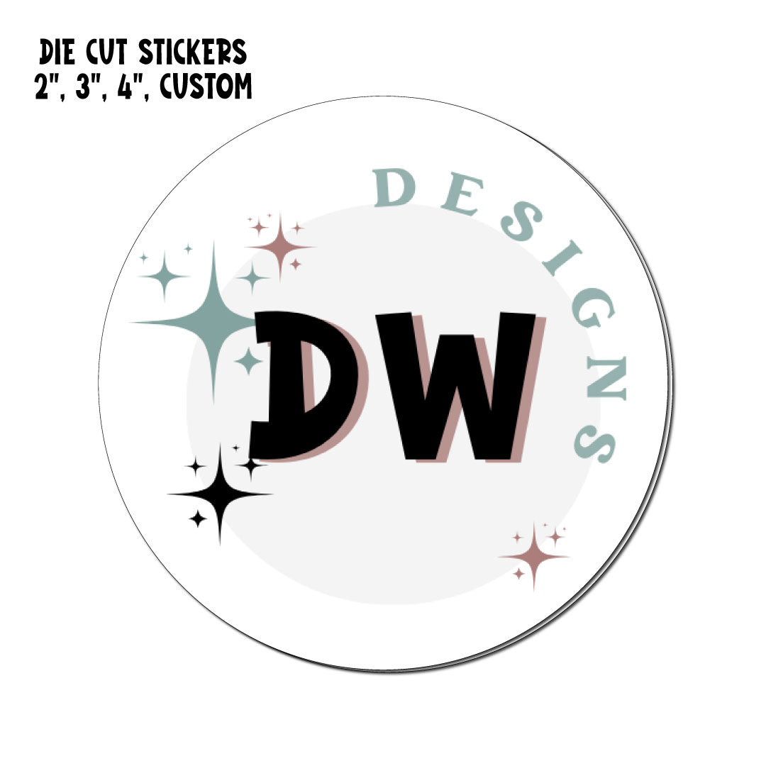 Custom | Die Cut Vinyl Stickers | CC-0001